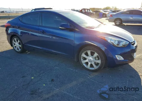2013 Hyundai Elantra Gls z USA, uszkodzony, nr VIN KMHDH4AE8DU658834